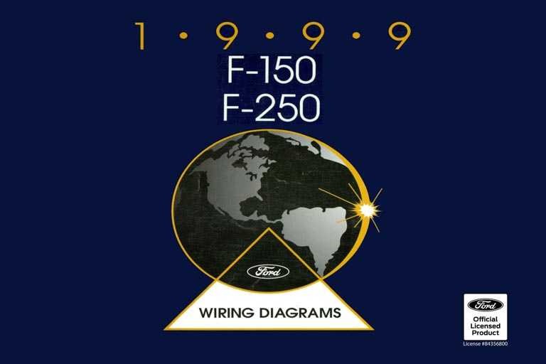 1999 ford f150 f250 wiring diagrams schematics pdf download